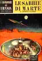 copertina di Le sabbie di Marte
