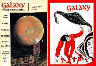 copertina di Galaxy Anno I-N. 1