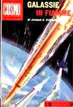 copertina di Galassie in fiamme