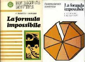 copertina di La formula impossibile