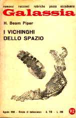 copertina di I vichinghi dello spazio