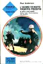 copertina di L'uomo venuto troppo presto e altri racconti