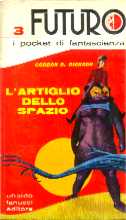 copertina di L'artiglio dello spazio