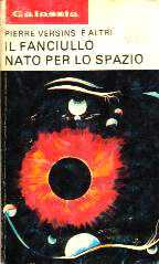copertina di Il fanciullo nato per lo spazio