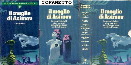 copertina di Il meglio di Asimov. Volume primo