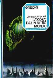 copertina di La `cosa` da un altro mondo