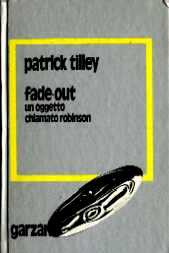 copertina di Fade-Out. Un oggetto chiamato Robinson