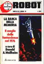copertina di La banca della memoria. Il meglio della fantascienza nel 1976