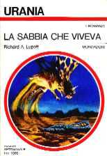 copertina di La sabbia che viveva