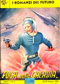 copertina di Fuga nella galassia