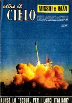 copertina di Oltre il Cielo. Missili & Razzi 95