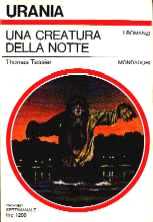 copertina di Una creatura della notte