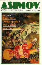 copertina di Asimov. Rivista di Fantascienza 5
