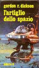 copertina di L'artiglio dello spazio