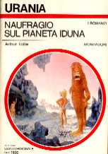 copertina di Naufragio sul pianeta Iduna