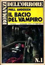 copertina di Il bacio del vampiro