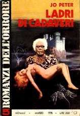 copertina di Ladri di cadaveri