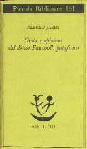 copertina di Gesta e opinioni del dottor Faustroll, patafisico
