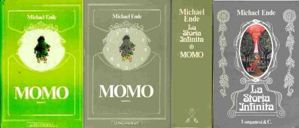 copertina di Momo ovvero L'arcana storia dei ladri di tempo e della bambina che restituì agli uomini il tempo trafugato