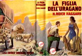 copertina di La figlia dell'uragano