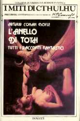 copertina di L'anello di Toth. Tutti i racconti fantastici
