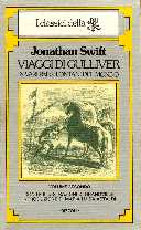 copertina di Viaggi di Gulliver in vari paesi lontani del mondo.
Volume Secondo