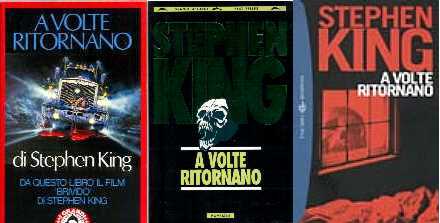 copertina di A volte ritornano