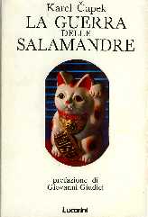 copertina di La guerra delle salamandre