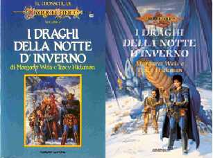 copertina di I draghi della notte d'inverno