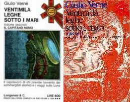 copertina di Ventimila leghe sotto i mari.
Volume II