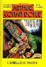 copertina di L'anello di Thoth