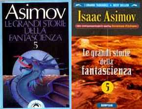 copertina di Le grandi storie della fantascienza 5
