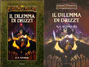 copertina di Il dilemma di Drizzt