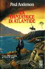 copertina di La danzatrice di Atlantide