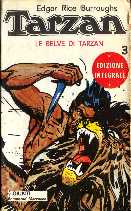 copertina di Le belve di Tarzan