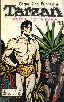 copertina di Tarzan e la città vietata