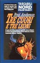 copertina di Tre cuori e tre leoni
