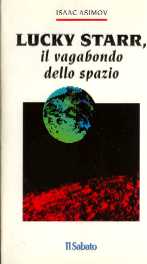 copertina di Lucky Starr, il vagabondo dello spazio