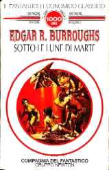 copertina di Sotto le lune di Marte