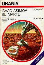 copertina di Isaac Asimov su Marte
