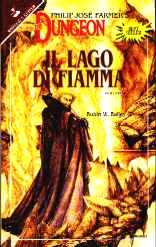 copertina di Il lago di fiamma