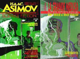 copertina di Isaac Asimov Science Fiction Magazine 10.ns