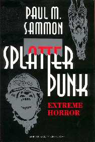 copertina di Splatter Punk. Extreme horror