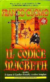copertina di Il codice Macbeth ovvero Il ritorno di Gunther d'Amalfi, cavaliere templare