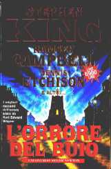 copertina di L'orrore del buio