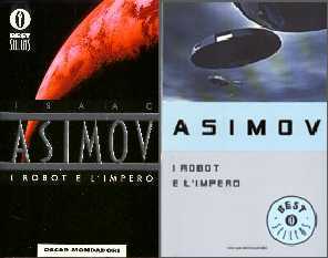 copertina di I robot e l'Impero