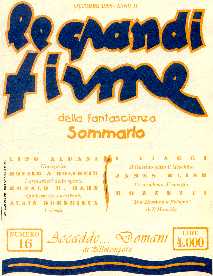 copertina di Le Grandi Firme della Fantascienza 16