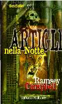 copertina di Artigli nella Notte