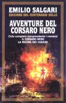 copertina di Avventure del Corsaro Nero