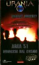 copertina di Area 51 Minaccia dal cosmo